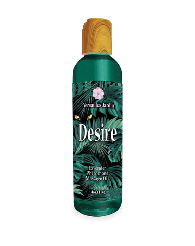 Desire Pheromone Massage Oil 4 Oz - Lavender
