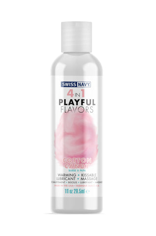 Swiss Navy 4-in-1 Playful Flavors - Cotton Candy 1 Oz