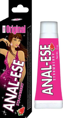 Anal-Ese Strawberry - .5 Oz. - Soft Packaging