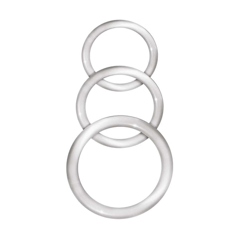 Enhancer Silicone Cockrings - Clear