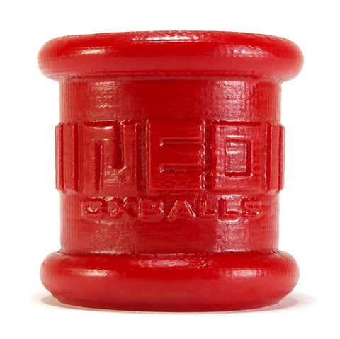 Neo 2 Inch Tall Ball Stretcher Squishy  Silicone - Red