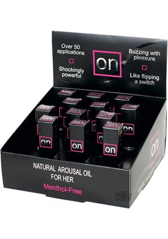 On Natural Arousal Oil Original 12 Pieces Display - 0.17 Fl. Oz. Bottles