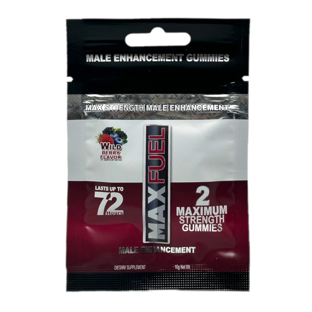 Maxfuel Male Enhancement Gummies Display of 24 -  Wild Berry