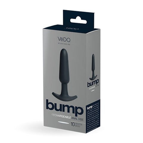 Bump Rechargeable Anal Vibe - Black