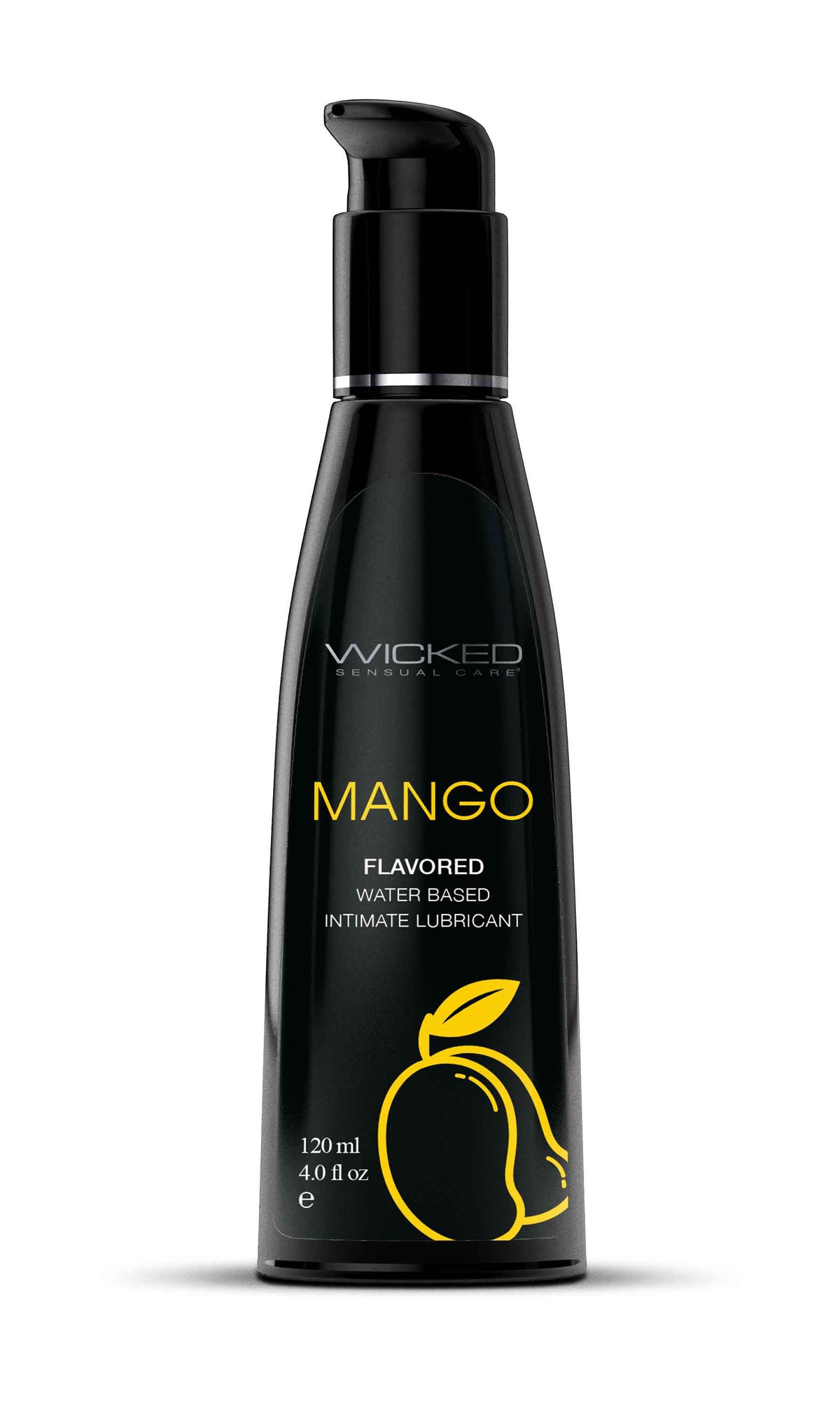 Aqua Mango Flavored Water Based Intimate Lubricant - 4 Fl. Oz.